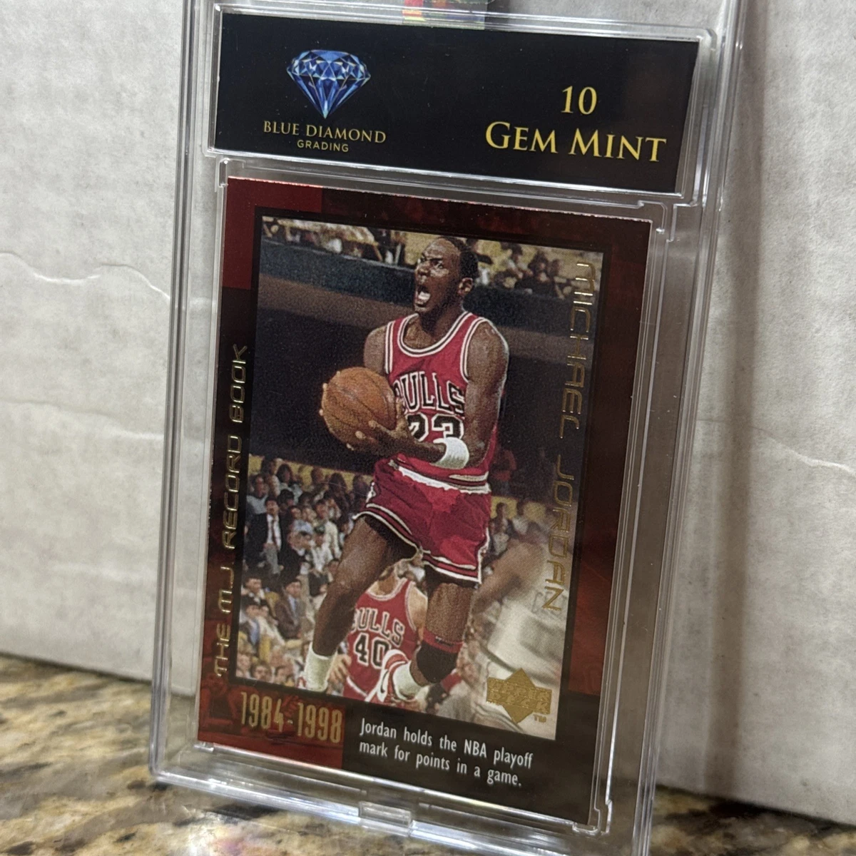 1999 Upper Deck Michael Jordan Career Basketball Trading Cards for