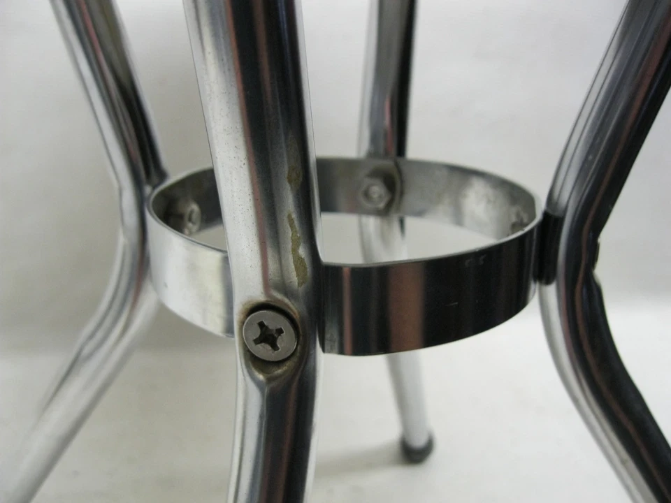 Vintage Cosco Round Vanity Stool - Image 3 of 4