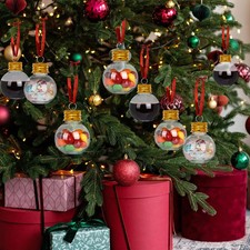 Christmas Decoration Ball Creative Beverage Milk Juice Bottle Five-Pointed Star