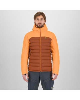 - Karpos Sass D'Ortiga Daunenjacke mit Kapuze Herren, Mohogany/Vibrant Orang