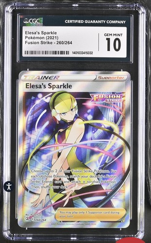 Elesa's Sparkle graded CGC 10 for sale on eBay