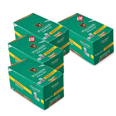 Palmer Filtri in Carta SMOOTH  King Size 65 x 25 mm Tips Filters - 4 Box