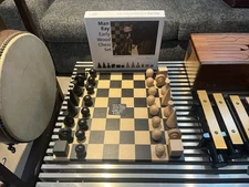 Amazing Man Ray Hand Made Chess Set Germany