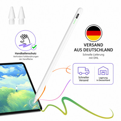 Stylus Pen für iPad (2018 2025) Pencil für Apple iPad 11/10/9/8/7/6 Gen Pro Air