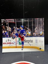 Filip Chytil Autographed New York Rangers Signed 11x14 Photo BECKETT