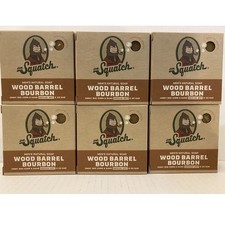 DR. SQUATCH MEN  S NATURAL SOAP WOOD BARREL BOURBON 5 OZ BAR 6 BARS