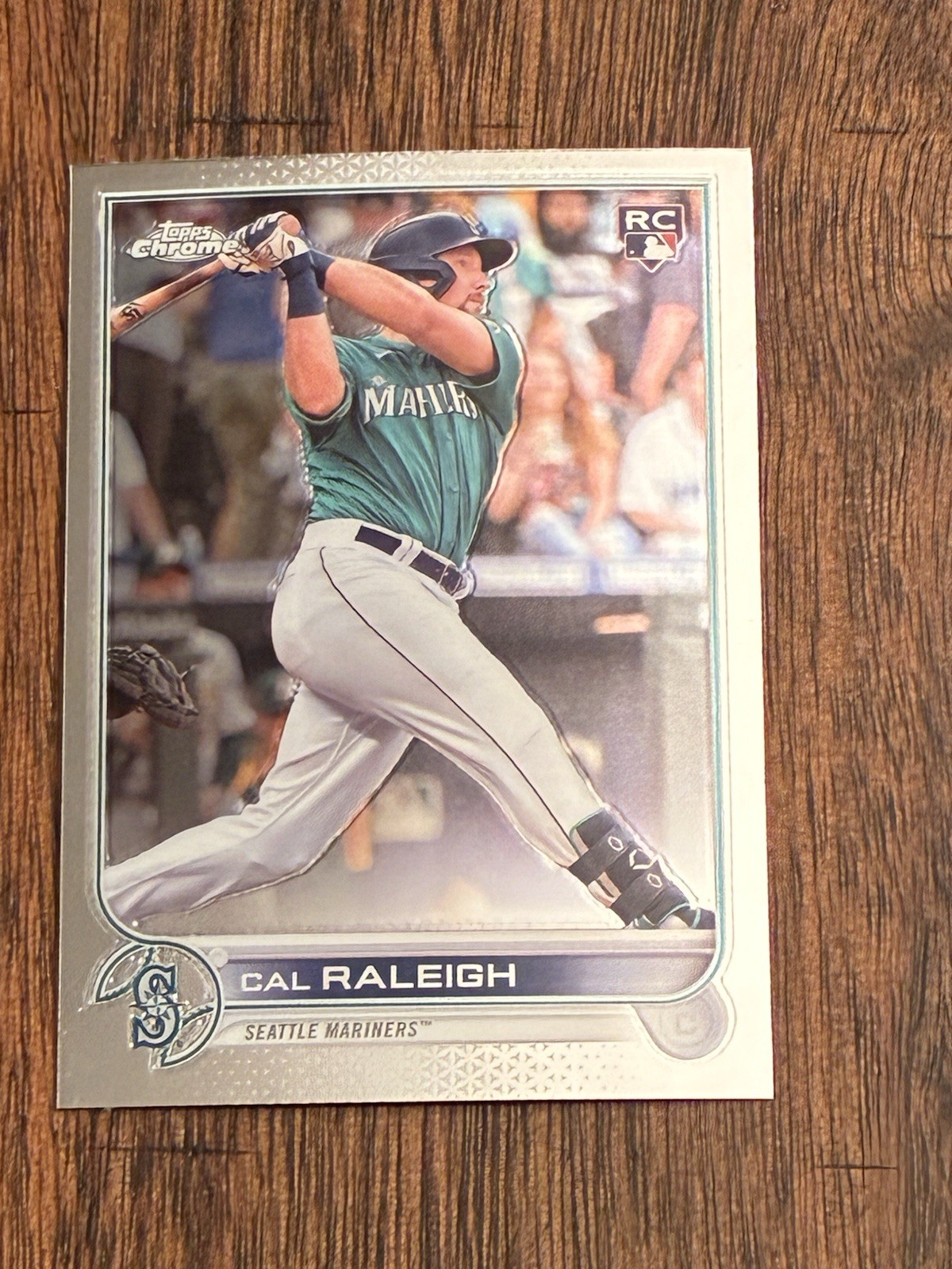 2022 Topps Chrome Cal Raleigh #149 (RC) Rookie Card NM-MT Condition