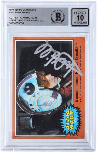 1977 Topps Star Wars #300 A critical moment for Luke Skywalker — BGS 10