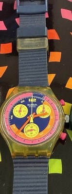 Swatch Chrono 90er Grand Prix Scj101 