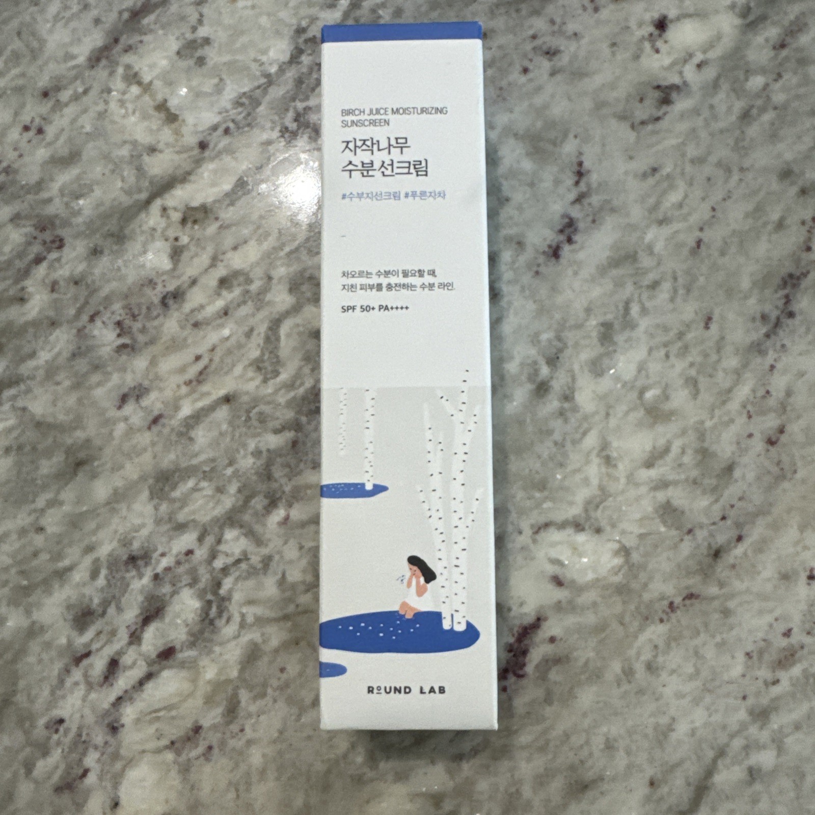 ROUND LAB Birch Juice Moisturizing Sun Cream SPF 50+ 50 ml exp 12/2026 NEW BOX