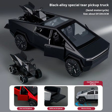 1:36 Cybertruck Off-Road Die-Cast Vehicle Model Car Motorcycle Toy Gift for Boys