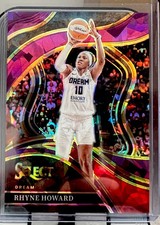 2024 Panini  Select WNBA RHYNE HOWARD Courtside Purple/Red Cracked Ice /149🔥🔥