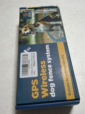 GPS Wireless Dog Fence System Outdoor Rechargeable Collar