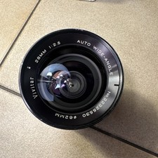 Vivitar 28mm 1:2.5 62mm Auto Wide-Angle Camera Lens 22325530