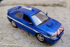 subaru impreza gendarmerie Norev échelle 1/43