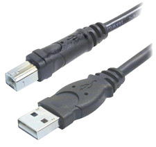 Belkin - NEW - USB 2.0 F3U133B-10 F3U133B10 USBA /USBB 10' DSTP Device Cable