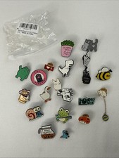 20 PC Mixed Enamel Pins For Backpack, Hat, Jacket Etc.
