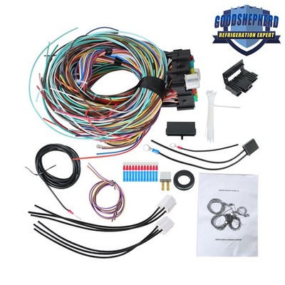 For Chevy Ford hotrods Universal X-long wires 21 Circuit Wiring Harness