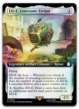 ED-E, Lonesome Eyebot (Extended Art) (Surge Foil) #960 NM Fallout PIP Magic MTG