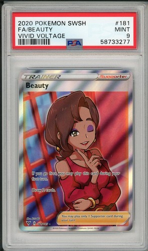 Beauty graded PSA 9 for sale on eBay