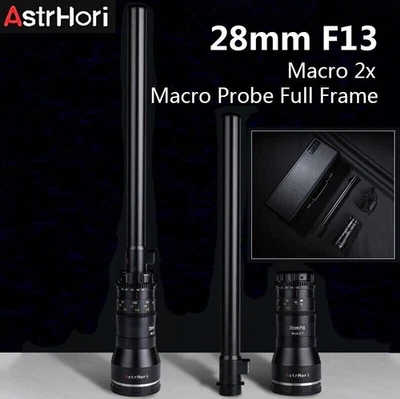 AstrHori 28mm F13 2X Makrosonde Vollformat objektiv für Sony E Mount A7RIV A6000