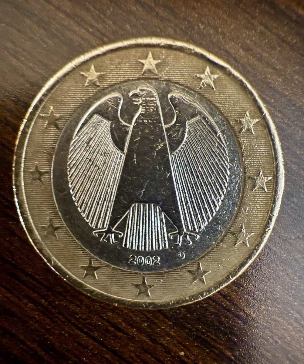 Pièce De 1 Euro Allemagne 2002 - A - Circulée - Collection Monnaie Euro