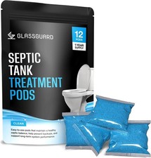 Septic Tank Treatment Pods, 24 Pack Bacteria and Enzyme