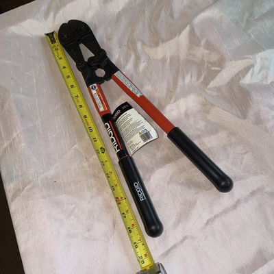 #ad Ridgid Bolt Cutter S18 catalog #14218 Used 1 Time $108.80