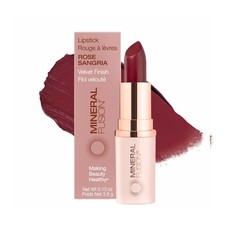 Mineral Fusion Rose Sangria Velvet Finish 0.13 Oz