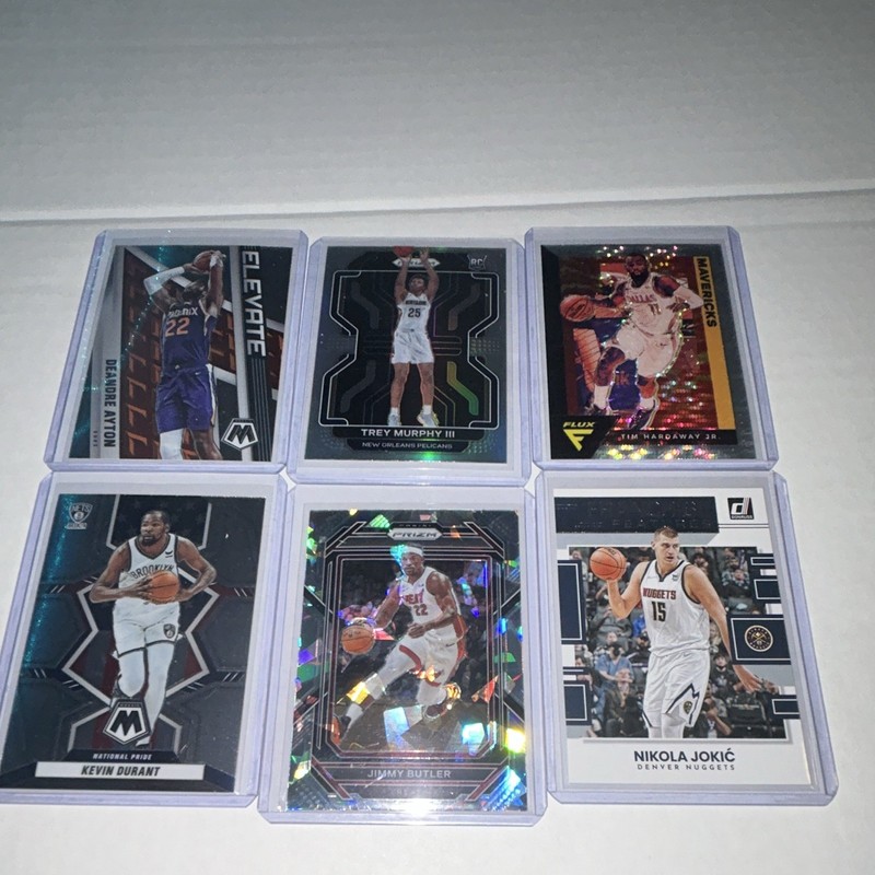 STARS Panini 2021-22 NBA 6-Card Lot Mosaic Prizm Flux Donruss Murphy RC