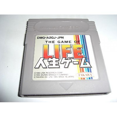 The game of LIFE - Jinsei Game [JAP] pour Game Boy - Advance - Pocket - Color