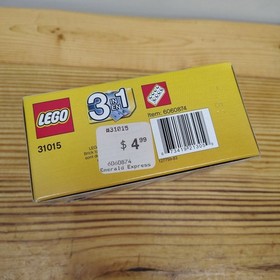 Lego Creator 3 In 1 Emerald Express Train 31015 Railroad RETIRED 56 Pieces