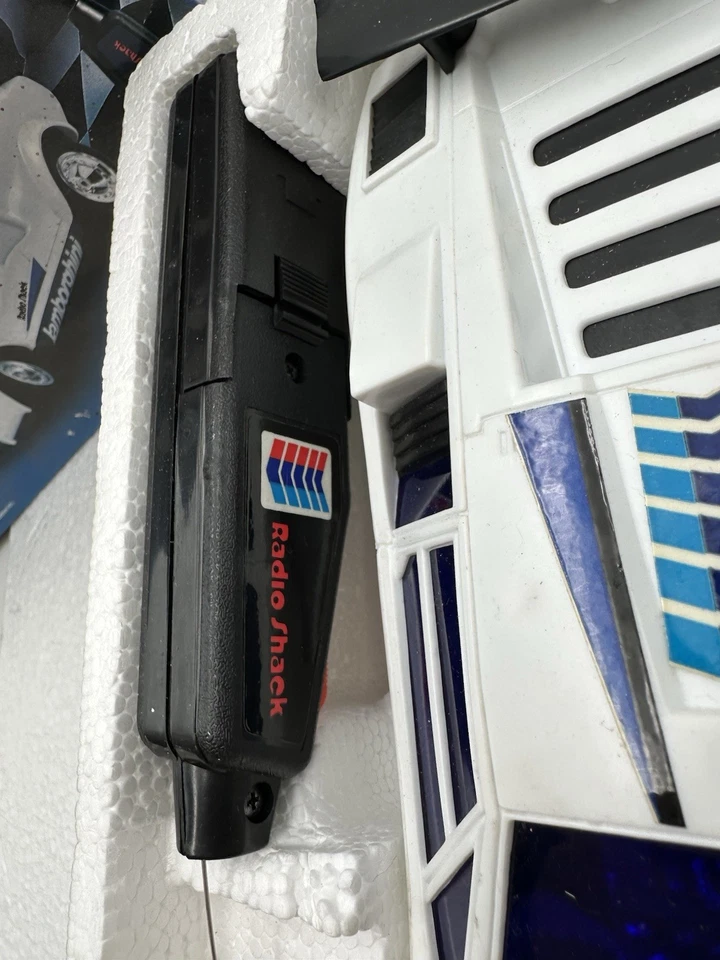 Vtg RADIO SHACK Remote Controlled Lamborghini Countach 60-4051 New Old Stock - Image 3 of 4