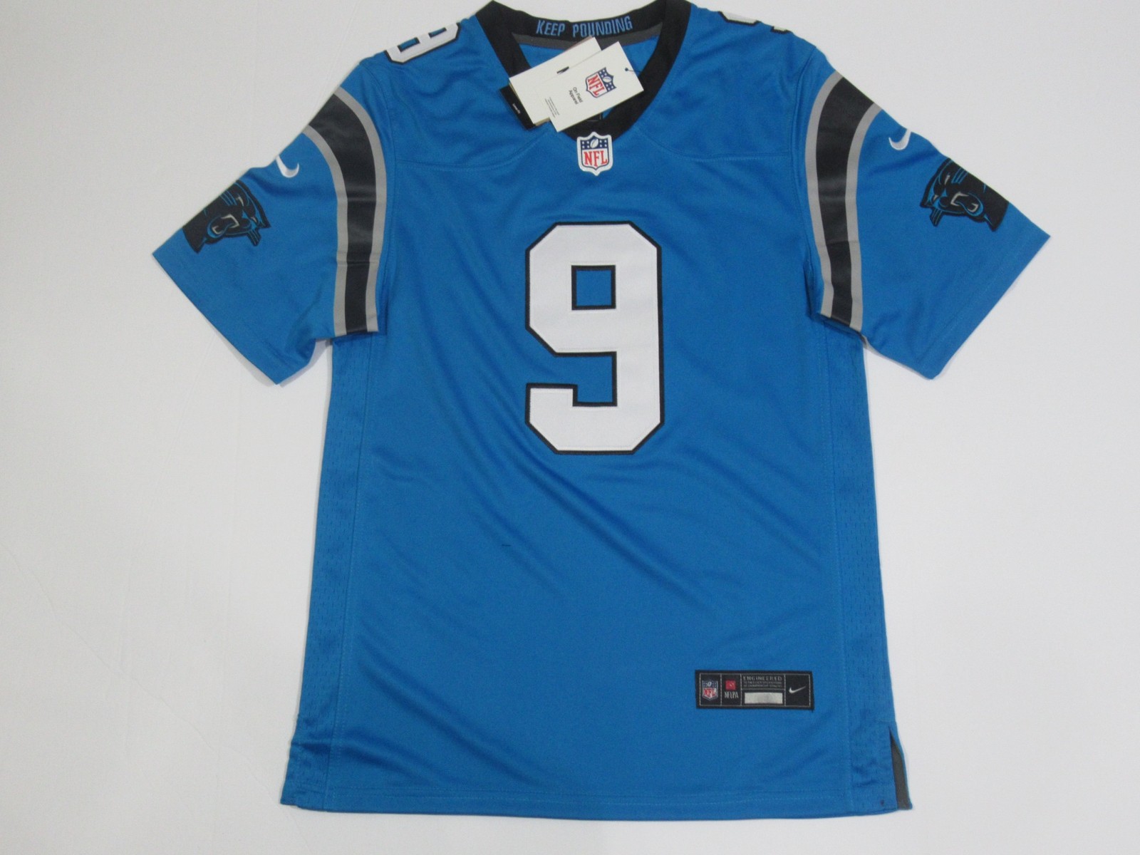 Bryce Young #9 Carolina Panthers Men's Game Jersey Alternate Blue