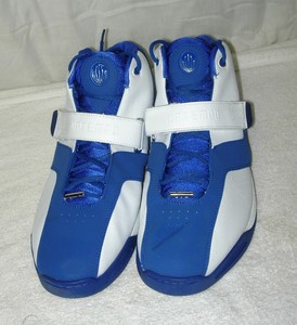 air uptempo blue and white