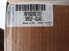 Whirlpool French door refrigerator glass shelf W10205737 Genuine Factory Part
