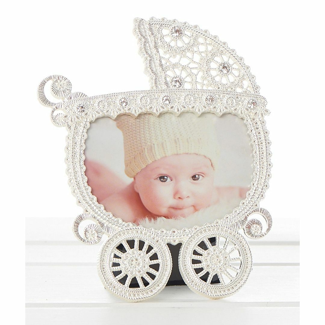 Baby Lace Pram Frame 3x4