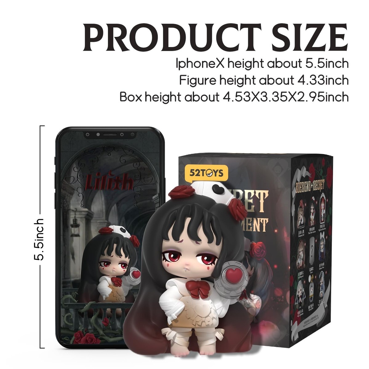 Lilith 52toys Secret Experiment シークレット 52TOYS Lilith Secret Experiment Series Blind Box – Kouhigh Toys