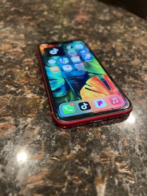 Apple iPhone XR - 128 GB - Red (AT @ T)  with TikTok Installed