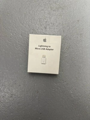 Apple MD820ZM/A Adapter Ladeadapter Lightning Stecker auf Micro USB für iPhone - Bild 1 von 3