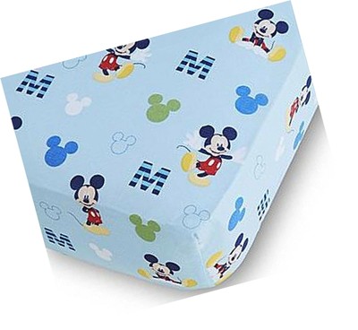 mickey crib sheet