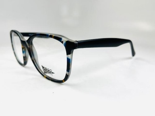 New Smilen Eyewear's 2000 & Beyond 3085 Matte Blue Tortoise Eyeglasses 54/17/145 - Picture 2 of 6