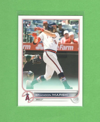 2022 Topps - Factory Set Bonus: Rookie Image Variations - #243 - Brandon Marsh