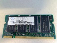 256 MB DDR PC2700S SODIMM NANYA RAM memoria Acer Aspire 1670 LW80