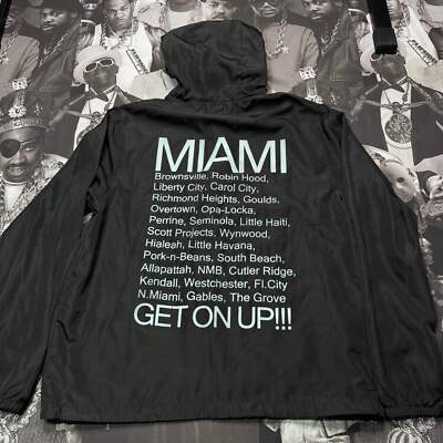 D.A.D.E. Roll Call Nylon Anorak Miami History Size Medium