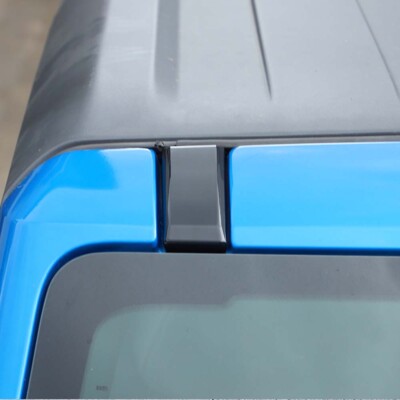 2X Replacement Front Roof Screw Cover For Ford Bronco 21+ Exterior Access Black