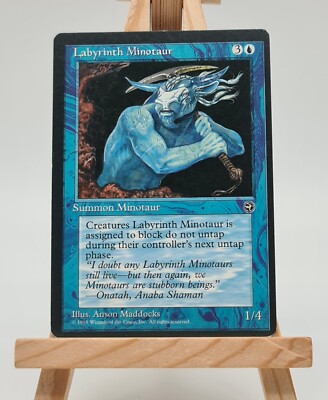 Labyrinth Minotaur (M.1) Homelands  Magic Karte EN  (Labyrinthminotaurus (M.1)