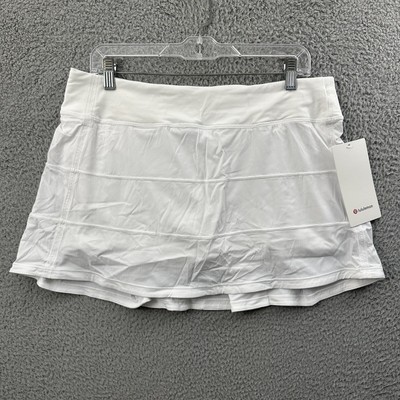 Lululemon Pace Rival MR Skirt Skort Long Tennis Athleisure Athletic Women's 10