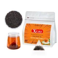 Assam Black Tea Pyramid Teabag Whole Leaf Tea 3.2g x 50 Count English Breakfa...