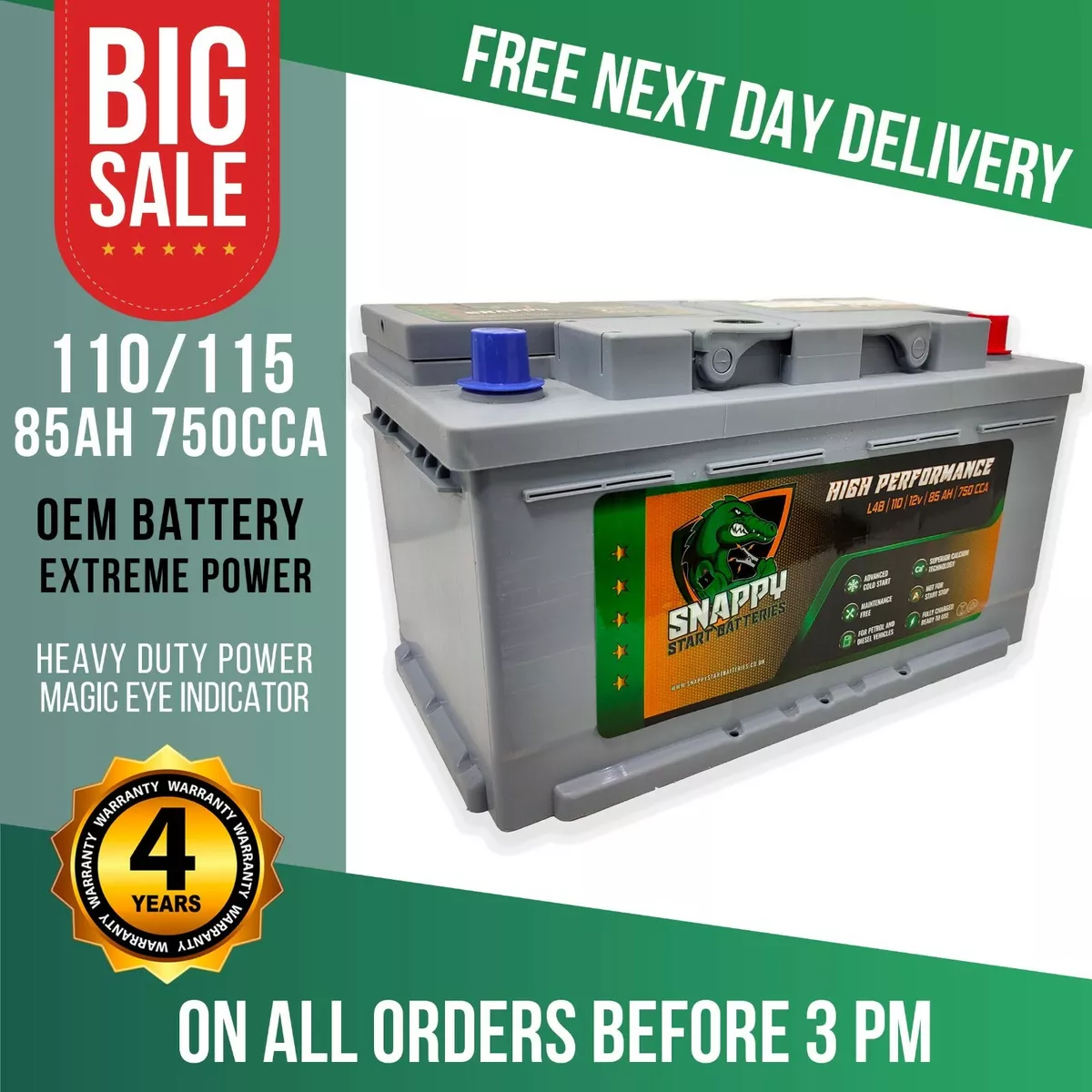 Online battery sales deals